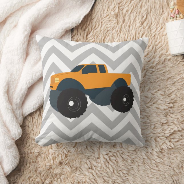 Monster Truck Vehicle Cushion (Blanket)
