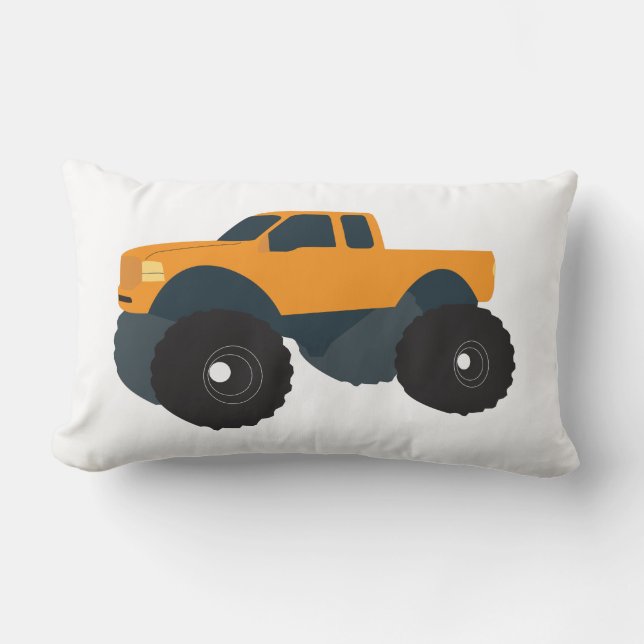 Monster Truck Vehicle Lumbar Cushion (Front)