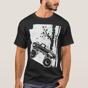 Monster truck vintage- Arizona off-road forest art T-Shirt