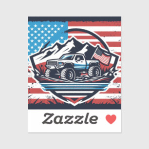 MONSTER TRUCK Vinyl Sticker