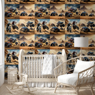 Monster Trucks And Motorbikes, Wallpaper