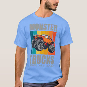 Monster Trucks Are My Jam Fan Quote T-Shirt