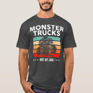 Monster Trucks Are My Jam, Off-Road Vehicle Lovers T-Shirt