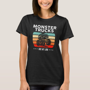 Monster Trucks Are My Jam Off Road Vehicle T-Shirt