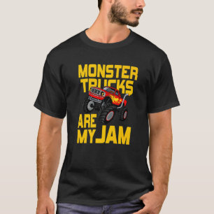 Monster Trucks Are My Jam Vintage Retro 9 T-Shirt