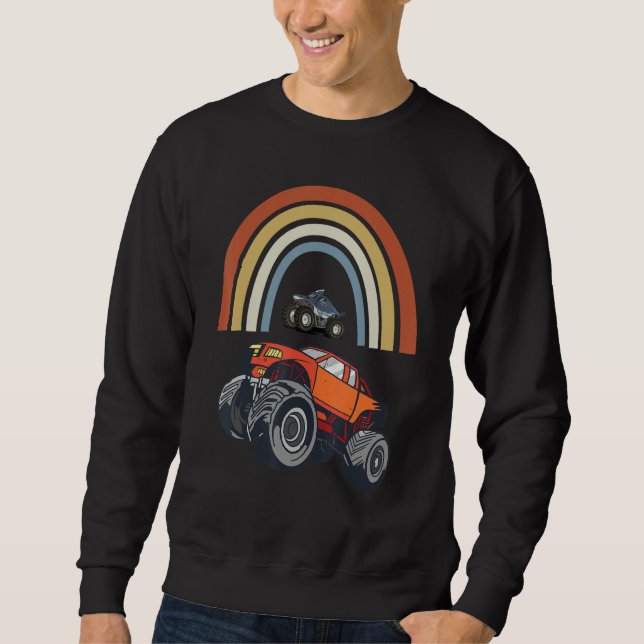 Monster Trucks Arena Jam for Adults Youth Toddlers Sweatshirt (Front)