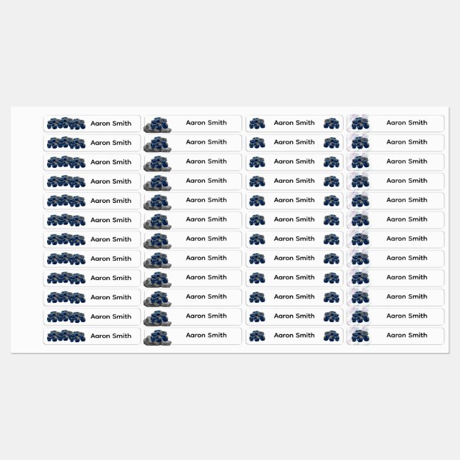 Monster Trucks Boy's Back To School (Sheet)