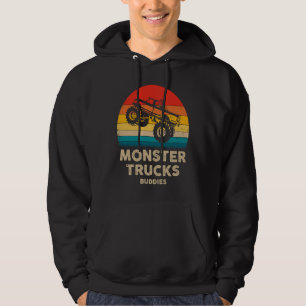 Monster Trucks Buddies  Monster Trucks Are My Jam  Hoodie