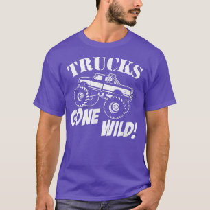 Monster Trucks Gone Wild 4x4 Off Road T-Shirt