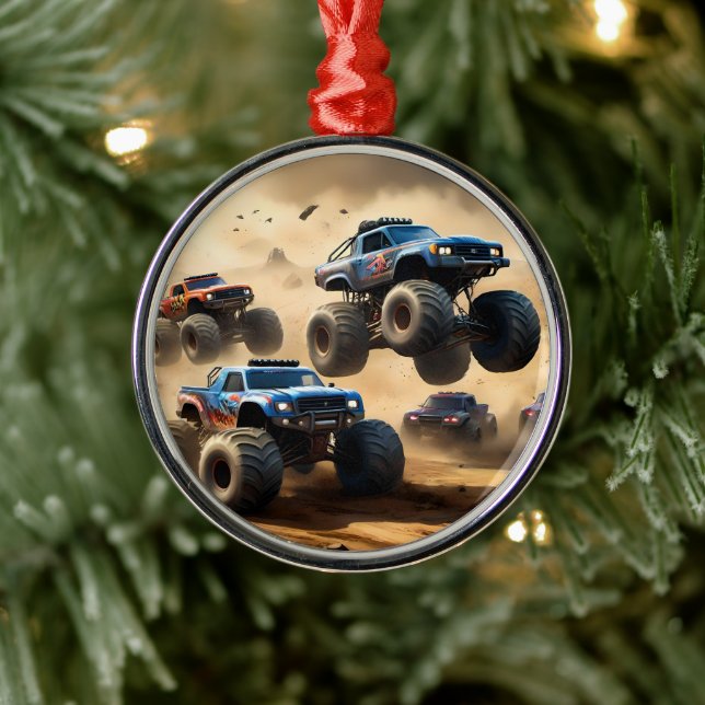 Monster Trucks Mayhem,  Metal Tree Decoration (Tree)
