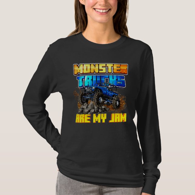 Monster Trucks  Men Women Kids T-Shirt (Front)
