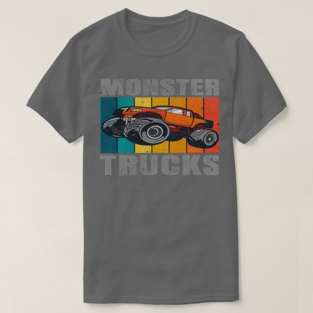 Monster Trucks monster jam monster truck T-Shirt (Design Front)