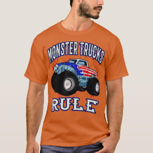 Monster Trucks Rule PickUp Monster Truck s T-Shirt