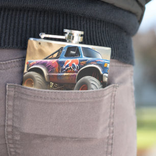 Monster Trucks Smash Up Derby, Hip Flask