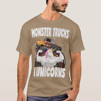 Monster Trucks & Unicorns Vintage Unicorn Sparkle  T-Shirt