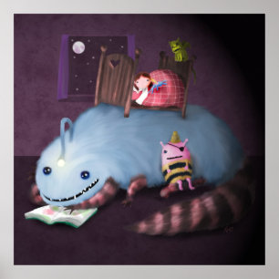 Monster Under The Bed Poster