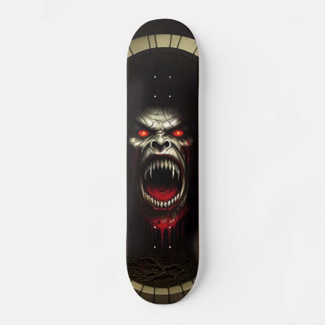 Monster Vampiro Feroz Skateboard (Front)