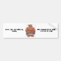 MONSTER VAPOR Bumper Sticker