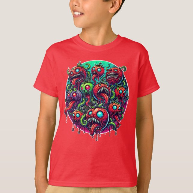 Monster Veggie Madness T-Shirt (Front)