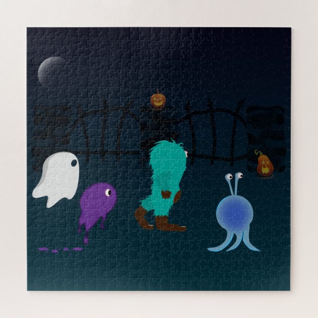 "Monster Walk" challenging puzzle (Horizontal)