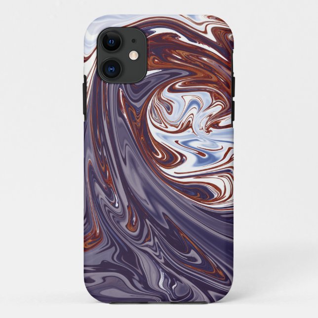 Monster waves | Best abstract painting Case-Mate iPhone Case (Back)
