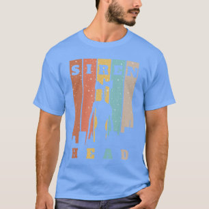 Monster with Sirens for Heads over City Horror fri T-Shirt