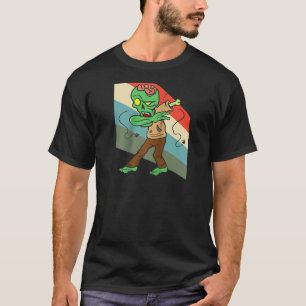 Monster Zombie Dabbing Dab Dancing Costum Hallowee T-Shirt