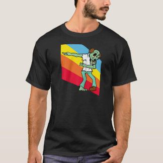 Monster Zombie Dabbing Dab Dancing Costum Hallowee T-Shirt