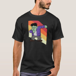 Monster Zombie Dabbing Dab Dancing Costum Hallowee T-Shirt