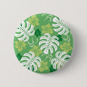 MONSTERA 6 CM ROUND BADGE