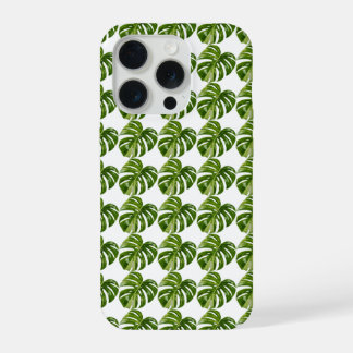 Monstera Albo Pattern iPhone Case — Tropical
