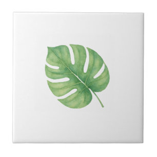 Monstera Gren Leaf Tile