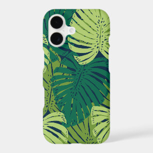 Monstera Jungle Hawaiian Tropical Leaves - Green