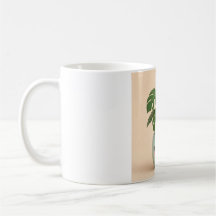Monstera Kawaii Indoor Plant Mug