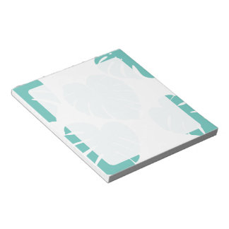 Monstera Leaf Botanical Plant Lover Notepad