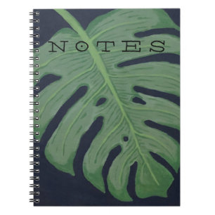 Monstera Leaf Notebook
