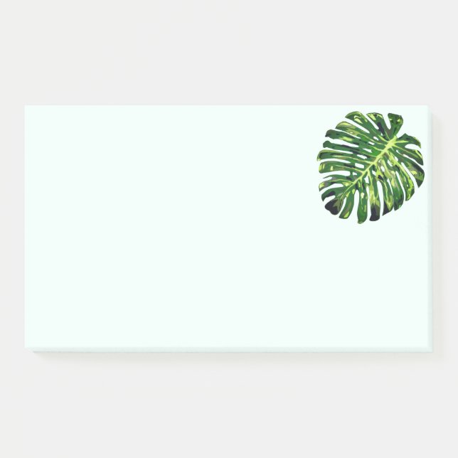 Monstera Leaf Sticky Notes (Front)