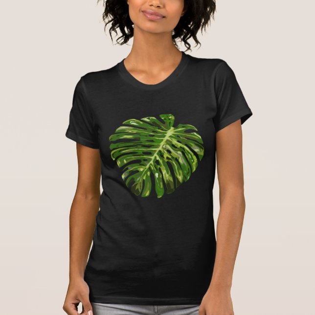 Monstera Leaf T-Shirt (Front)
