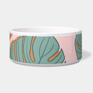 Monstera Leaf: Tropical Vintage Pattern