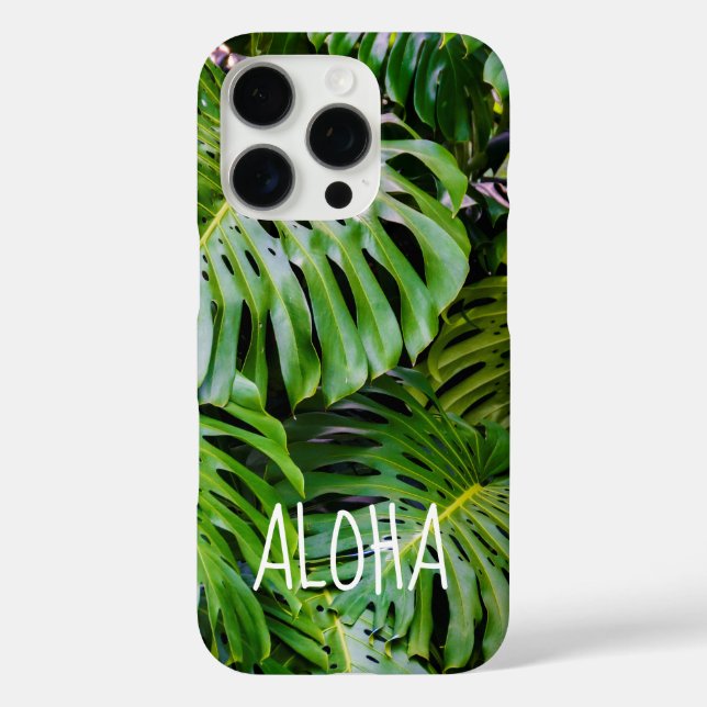 Monstera Leaves, Limahuli Gardens, Kauai, Hawaii C Case-Mate iPhone Case (Back)
