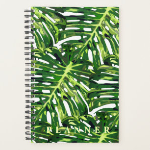 Monstera Leaves Planner