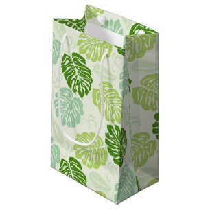 Monstera Leaves Small Gift Bag