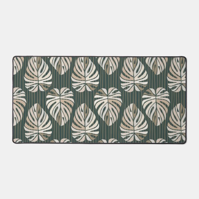 Monstera March Desk Mat (Front)