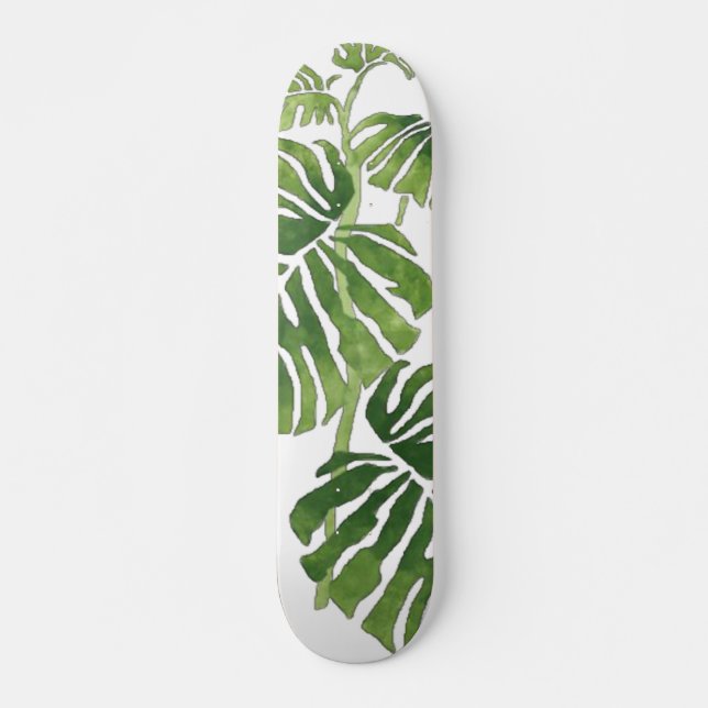 Monstera Skateboard (Front)
