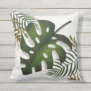Monstera Tropical Design Cushion