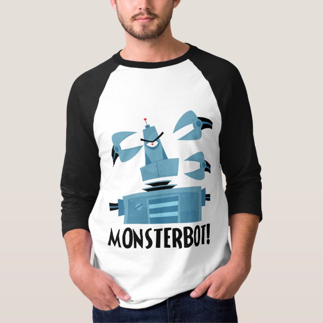 Monsterbot! White Shirt (Front)