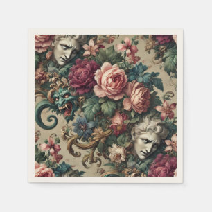 Monsters Amongst Men – Gothic Baroque  Napkin