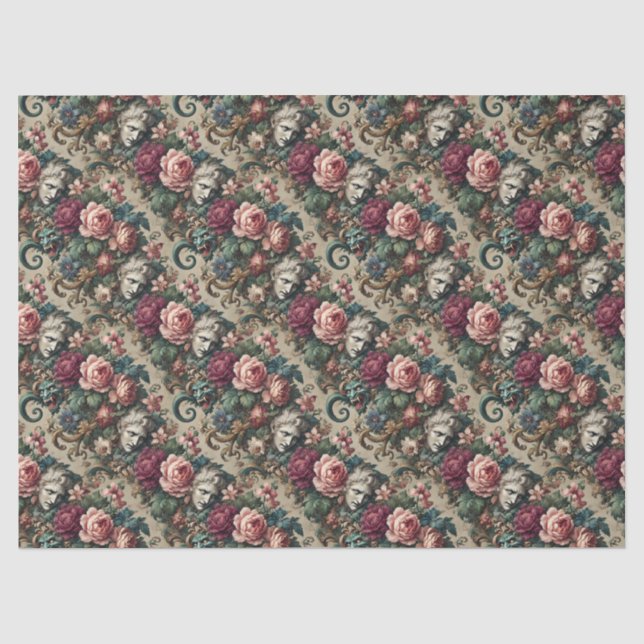 Monsters Amongst Men – Gothic Baroque  Tissue Paper (Front)