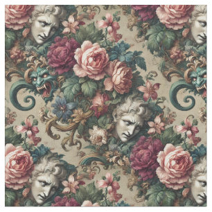 Monsters Amongst Men – Gothic Classic Tile Fabric