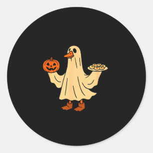 Monsters Don't Eat Ghost Because They Taste Like S Classic Round Sticker